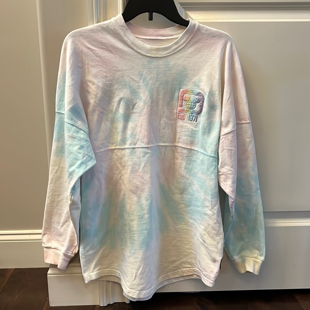 Disney Parks Walt Disney World Spirit Jersey Pastel Tie Dye Adult XS